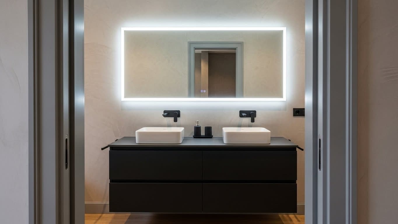 Baño reformado con ducha